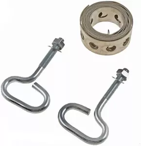 Fuel Tank Mounting Strap Kit - Dorman Help! 55100 - 48" Metal Tie Down Hangers - Bild 1 von 5