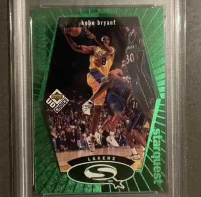 1998-99 Upper Deck Kobe Bryant Starquest GREEN Foil - Kobe Bryant Starquest Card - Image 1 of 2