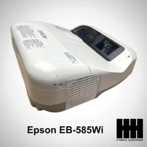 Epson PowerLite EB-585Wi WXGA 3LCD Ultra Short Throw Projector 2561Hrs - Bild 1 von 2
