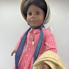 American Girl Doll Addy Pleasant Company Vintage Complete Meet Outfit Hat Cowrie