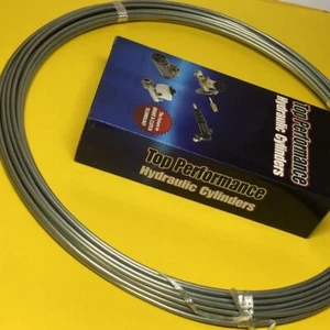 3/16" x 10 m Steel brake line bundy hard line tube 32' B316-10T - Imagen 1 de 1