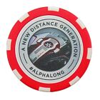 NEW Callaway Big Bertha Alpha 815 Red/White Poker Chip Ball Marker AlphaLong