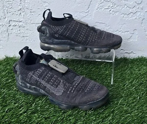 Nike Air VaporMax 2020 Flyknit Black & Dark Grey Men’s 6.5 Women's 8 - Picture 1 of 6