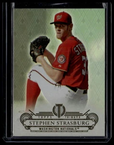 2014 Topps Tribute #61 Stephen Strasburg - Foto 1 di 2