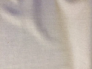 ROGERS & GOFFIGON linen stone grey plain smooth 2+ yards new - Picture 1 of 2