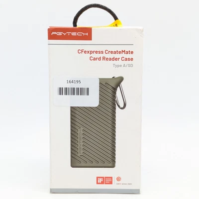 Estuche para lector de tarjetas PGYTECH CFexpress CreateMate tipo A/SD en verde musgo | P-GM-168 Foto 1 de 4