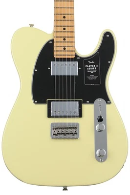 Fender Player II Telecaster HH Electric Guitar - Hialeah Yellow with Maple - Image 1 of 4