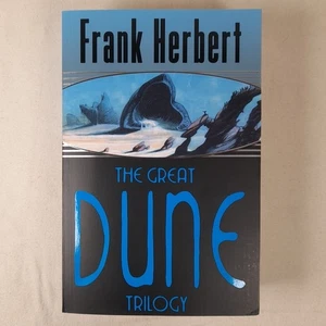 The Great Dune Trilogy: Dune, Dune Messiah, Child... by Herbert, Frank Paperback - Picture 1 of 7