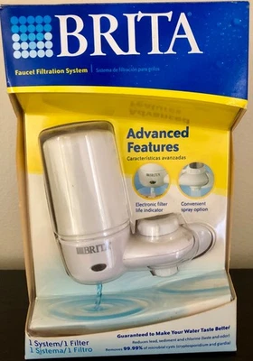Brita Faucet Filtation System, 1 System/ 1 Filter Advanced Features - Image 1 of 3