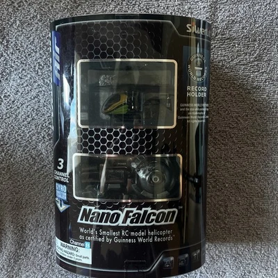 Silverit Nano Falcon Infrared 3-channel RC World Smallest Helicopter Boxed NEW - Image 1 of 3
