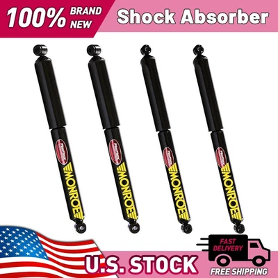 Monroe Front Rear Shock Absorbers fits 1985 1986 1987 Ford F-350 6.9L - Image 1 of 4