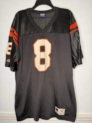 Camiseta de los 90 Jeff Blake Cincinnati Bengals Campeón Talla 48 NFL Bonita Foto 1 de 4