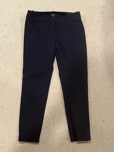 Ann Taylor LOFT Women’s Pants Size 4 Julie Navy Blue - Picture 1 of 6