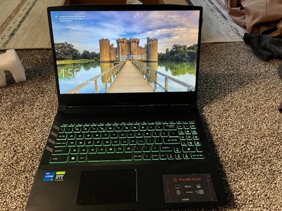 MSI Pulse GL66 15.6" i5-11400H 32gb RAM 512GB SSD GeForce RTX 3050 (READ DESC) - Image 1 of 4