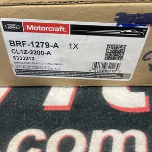 Pastilla de freno de disco Motorcraft BRF-1279-A - Imagen 1 de 6