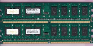 4GB 2x2GB PC2-6400 SPECTEK PC256M6416U68AB2J-25 DDR2-800 Desktop Ram Arbeitsspeicher Kit - Bild 1 von 2