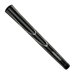 JumboMax Tour Series Golf Grips - Black/Silver - All Sizes, MULTIBUY + FREE GRIP - Picture 1 of 10