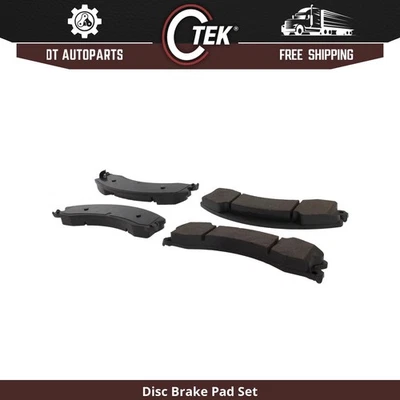 Para Chevrolet Silverado 2500 HD 2012-2019 | Pastillas de freno de disco centradas | Cerámica Foto 1 de 4