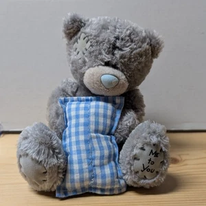 Me to You Tatty Teddy Plüschbär / Bär mit Kissen, ORIGINAL - Picture 1 of 9