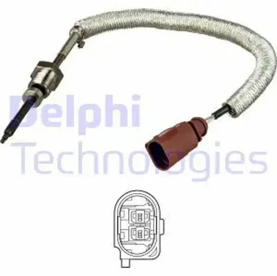 Sensor de temperatura de gases de escape TS30145 DELPHI para AUDI A5 A4 B8 Q5 - Imagen 1 de 4