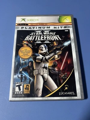 Star Wars: Battlefront II (Microsoft Xbox, 2005) Complete With Manual - Image 1 of 3