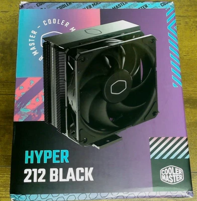 Cooler Master Hyper 212 Black Edition RGB  CPU Air Cooling Fan - Image 1 of 4
