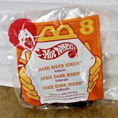 McDonald’s Hot Wheels Happy Meal Car 1995 #8 serie Dark Rider - sellado Foto 1 de 2
