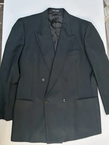 Mani Giorgio Armani Reine Schurwolle Herren 42 Zweireiher Sport Mantel Blazer - Bild 1 von 23