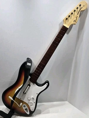 Harmonix Playstation Fender Stratocaster Rock Band Guitar PSGTS2 - No Dongle - Image 1 of 4