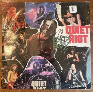 Quiet Riot Bad Boy Epic Records TA 4250 1984 Vinyl 12” Single SIGNED Rudy Sarzo! - Picture 1 of 13