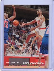 1993-94 Topps Stadium Club - Mario Elie #254 Atlanta Hawks - Picture 1 of 2