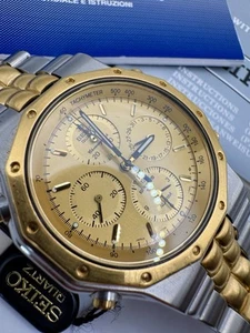 Royal Oak Seiko Chronograph 7T34-7A10 Sports 150 NOS Fondo Di Magazzino - Bild 1 von 9