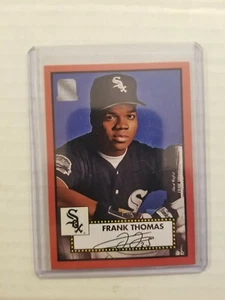 2021 Topps 70th VIP Celebration Platinum Anniversary Frank Thomas Red 2/5 - Picture 1 of 2