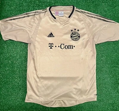 Camiseta de Fútbol Adidas Bayern Munich 2004 2005 Visitante Talla Juvenil X-Grande Foto 1 de 4
