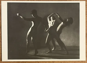 The Group Frantisek Drtikol Royal Photographic Society Art Print VTG Postcard - Picture 1 of 2