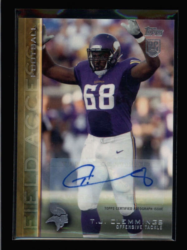 T.J. CLEMMINGS 2015 TOPPS FIELD ACCESS ROOKIE AUTOGRAPH AUTO #/99 AZ9975 - Image 1 of 1