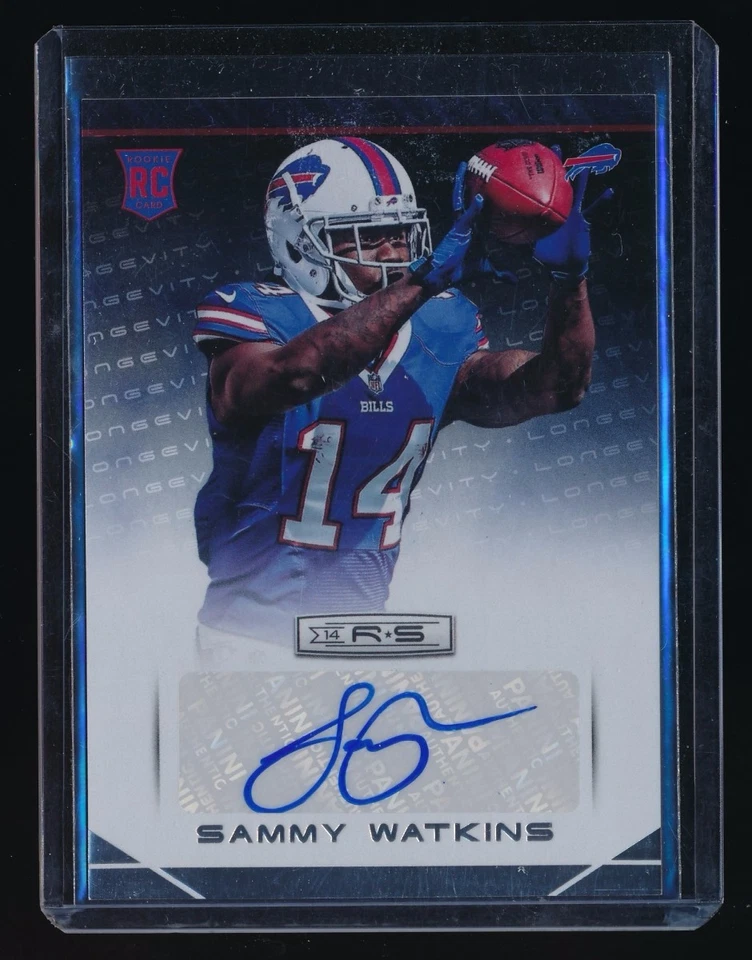 SAMMY WATKINS 2014 ROOKIES AND STARS ROOKIE AUTOGRAPH LONGEVITY RC AUTO BILLS - Image 1 of 1