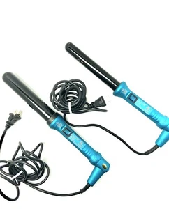 2 NuMe Professional Styling Curling Wands, 1” and 1.25” - Picture 1 of 8
