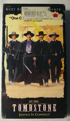 Tombstone (SEALED VHS) Hollywood Pictures, Buena Vista (1994 First Print) - Image 1 of 4