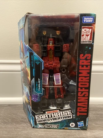 Hasbro Transformers Earthrise War for Cybertron Thrust 7 inch Action Figure Cover