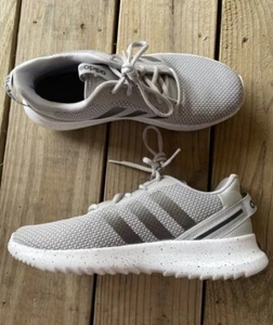 Gr. 7 - Adidas Cloudfoam grau Tennisschuhe - gebraucht Top Zustand!  - Bild 1 von 10