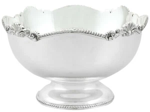 Vintage 1980s Sterling Silver Bowl by Mappin & Webb - Picture 1 of 9