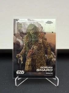 2024 Topps Cromo Star Wars DEBUT Fragmento Goriano: Pirata #62 Casi Nuevo-Paquete Como Nuevo Fresco - Imagen 1 de 2