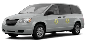 Chrome Door Side Belt Molding Moulding Body Trim for Chrysler Town Country 08-16 - Picture 1 of 2