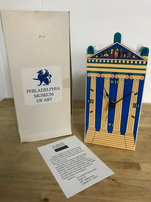 Museo de Arte de Filadelfia Antigua Roma Diseño Romano Reloj de Papel Diseño Ciruela Foto 1 de 4
