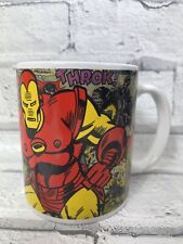 IRON MAN MUG - RARE Official Marvel Iron Man Comic Book Strip Mug