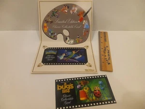 Carta classica da collezione #107 Disney Home Video Cel Peter Pan & Bug's Life Card - Foto 1 di 7