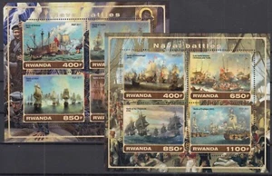 PK25923/ RWANDA – SAILING SHIPS – 2017 MINT MNH BLOCKS - RARE - Picture 1 of 1