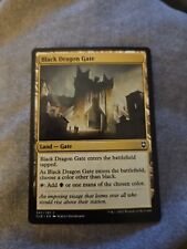 MTG Black dragon Gate  common Commander legends Baldur's gate 