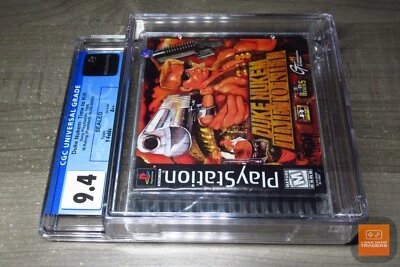 CGC 9.4 A++ - Duke Nukem: Time to Kill 1ST PRINT PlayStation 1, PS1 1998 NEW! - Image 1 of 4